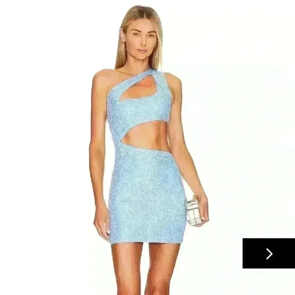 superdown cora one shoulder dress - XS - Picture 3 of 7